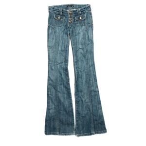 Frankie B Ultra Low Rise Bootcut Jeans Size 0